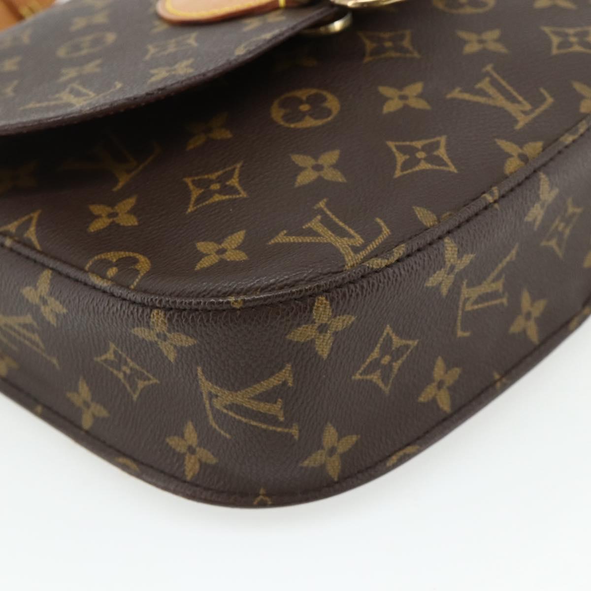 LOUIS VUITTON Monogram Saint Cloud GM Shoulder Bag M51242 LV Auth 177092A