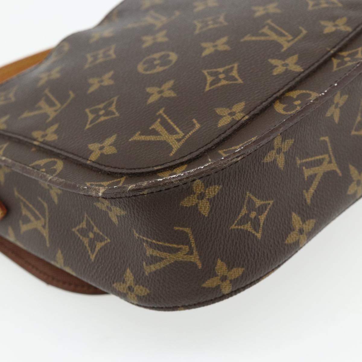 LOUIS VUITTON Monogram Saint Cloud GM Shoulder Bag M51242 LV Auth 177092A