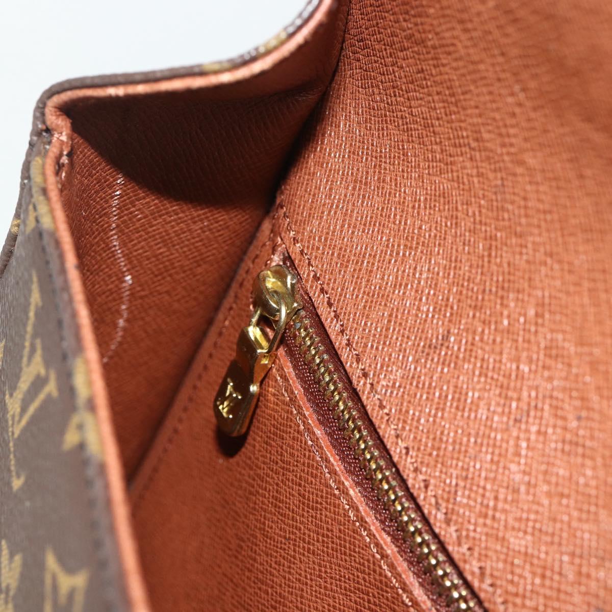 LOUIS VUITTON Monogram Saint Cloud GM Shoulder Bag M51242 LV Auth 177092A