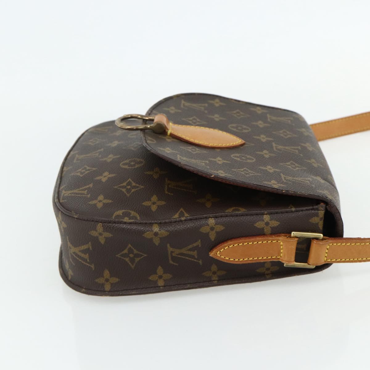LOUIS VUITTON Monogram Saint Cloud GM Shoulder Bag M51242 LV Auth 177092A