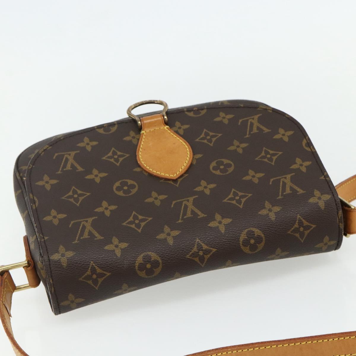 LOUIS VUITTON Monogram Saint Cloud GM Shoulder Bag M51242 LV Auth 177092A