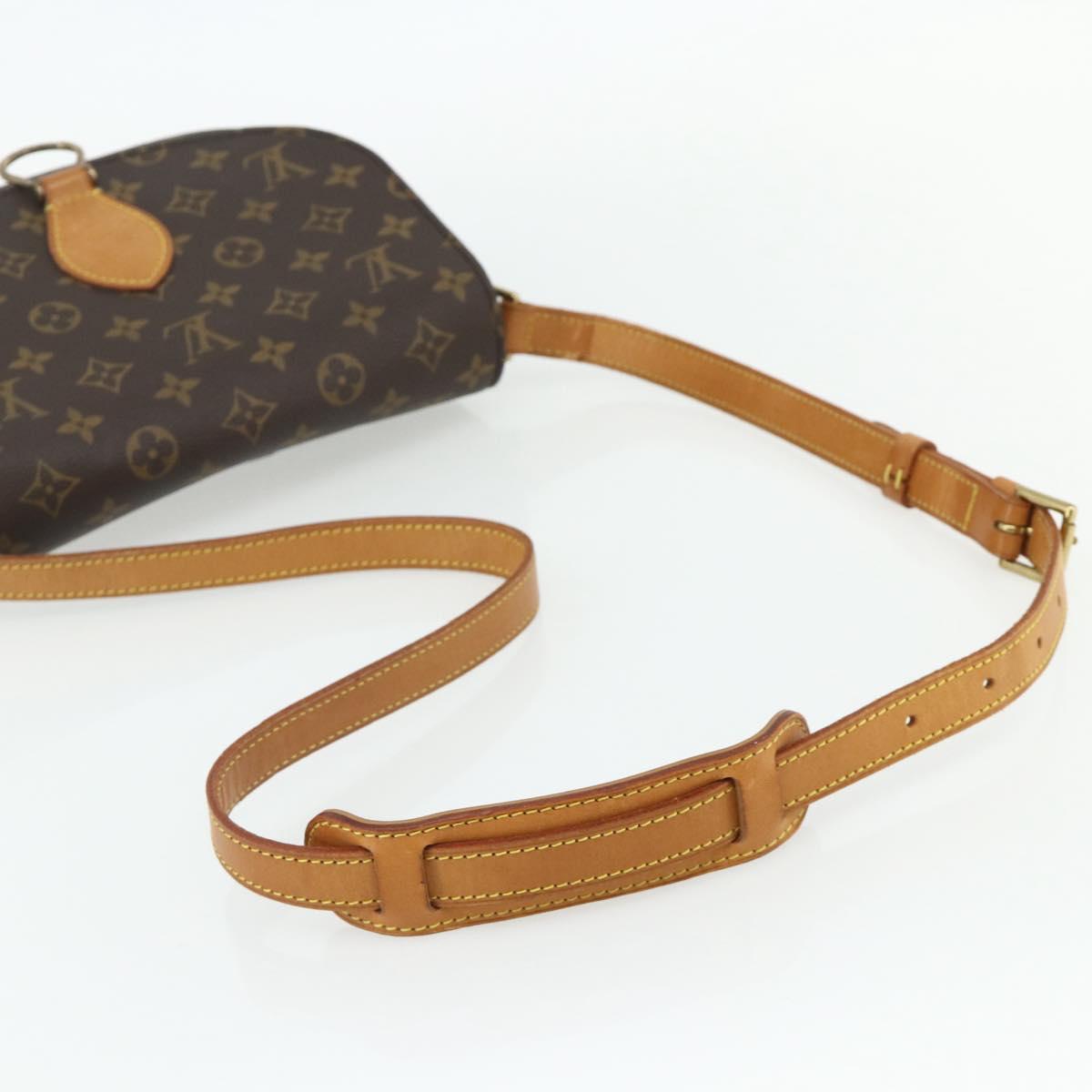 LOUIS VUITTON Monogram Saint Cloud GM Shoulder Bag M51242 LV Auth 177092A