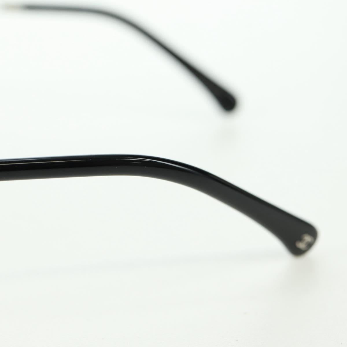 CHANEL Sunglasses metal Silver tone 4242 CC Auth 177100V