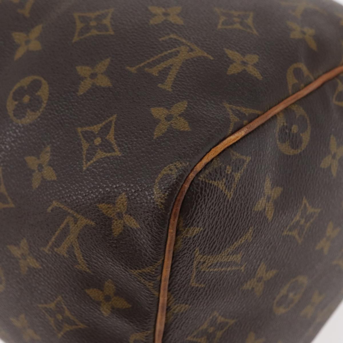 LOUIS VUITTON Monogram Speedy 30 Hand Bag M41526 LV Auth 177123