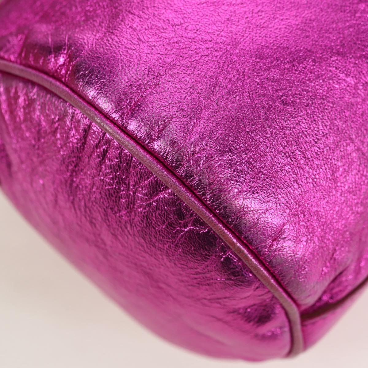 BALENCIAGA Mini Twiggy Hand Bag Leather 2way Pink 138223 Auth 177133V