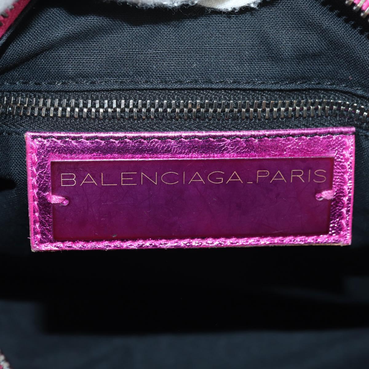 BALENCIAGA Mini Twiggy Hand Bag Leather 2way Pink 138223 Auth 177133V