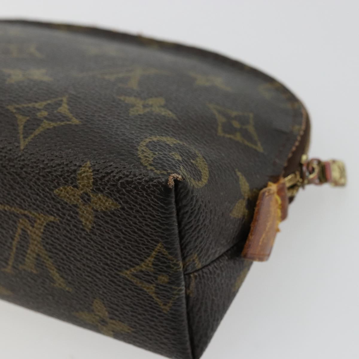 LOUIS VUITTON Monogram Pochette Cosmetic PM Pouch M43998 LV Auth 177168