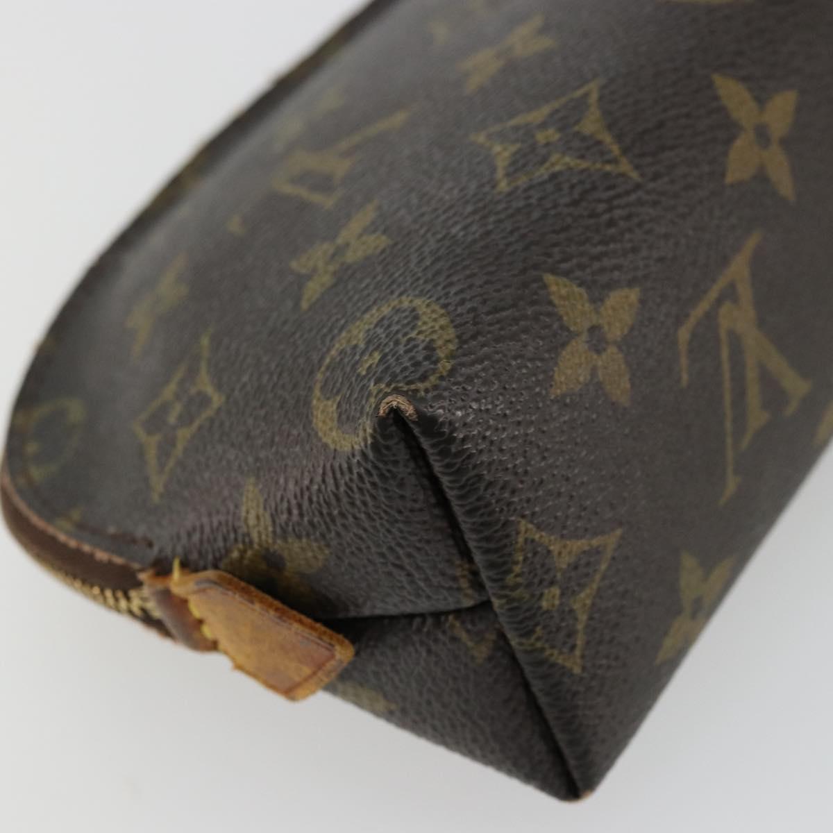 LOUIS VUITTON Monogram Pochette Cosmetic PM Pouch M43998 LV Auth 177168