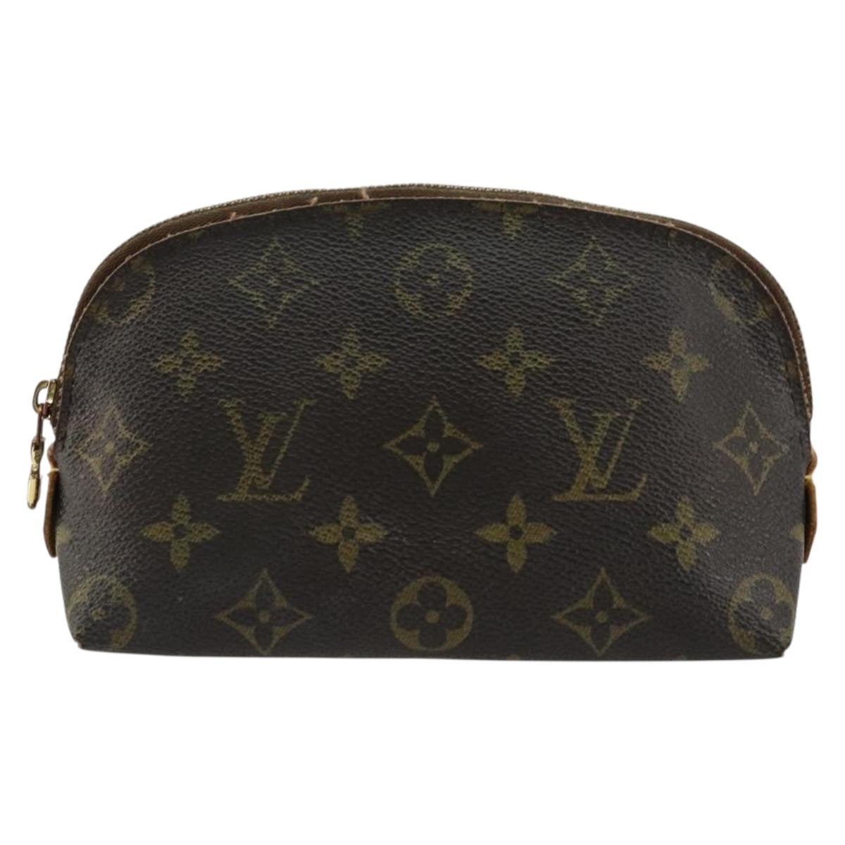LOUIS VUITTON Monogram Pochette Cosmetic PM Pouch M43998 LV Auth 177168
