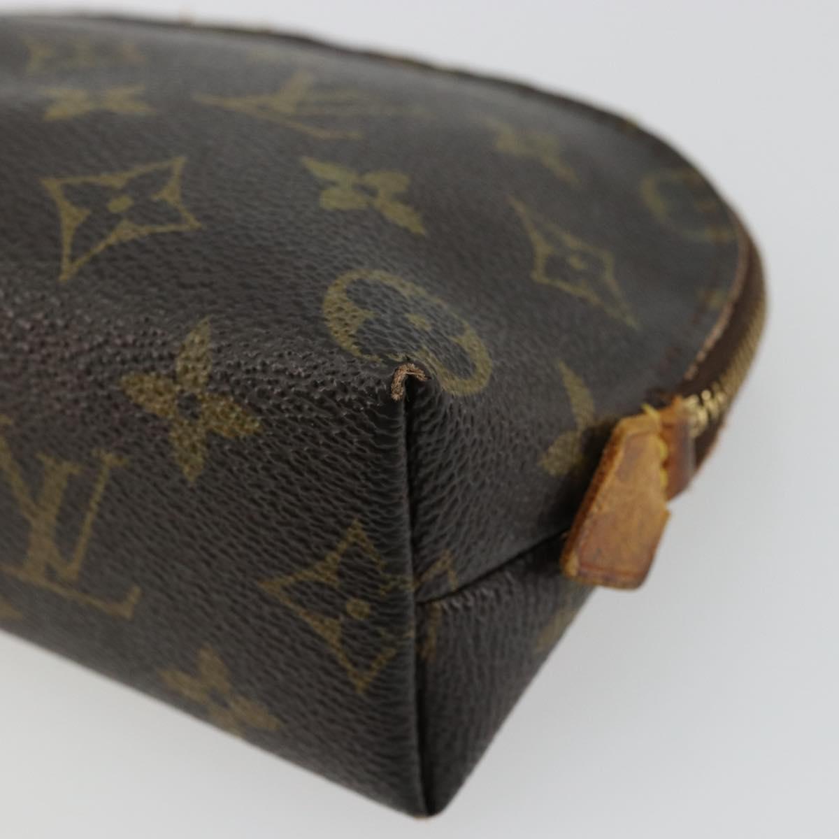 LOUIS VUITTON Monogram Pochette Cosmetic PM Pouch M43998 LV Auth 177168