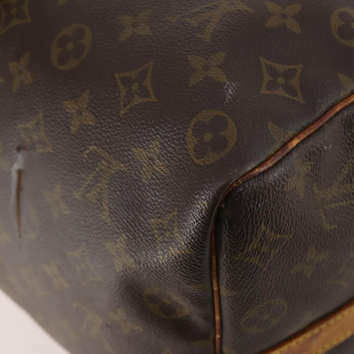 LOUIS VUITTON Monogram Keepall Bandouliere 50 Boston Bag M41416 LV Auth 177183