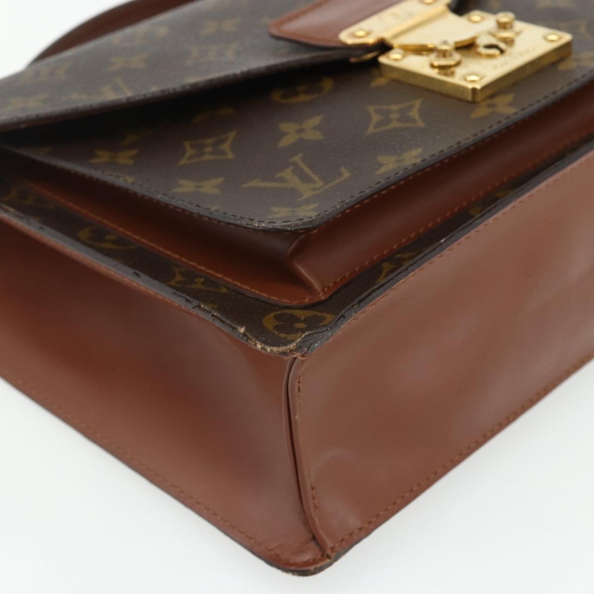 LOUIS VUITTON Monogram Monceau 28 Hand Bag M51185 LV Auth 177198