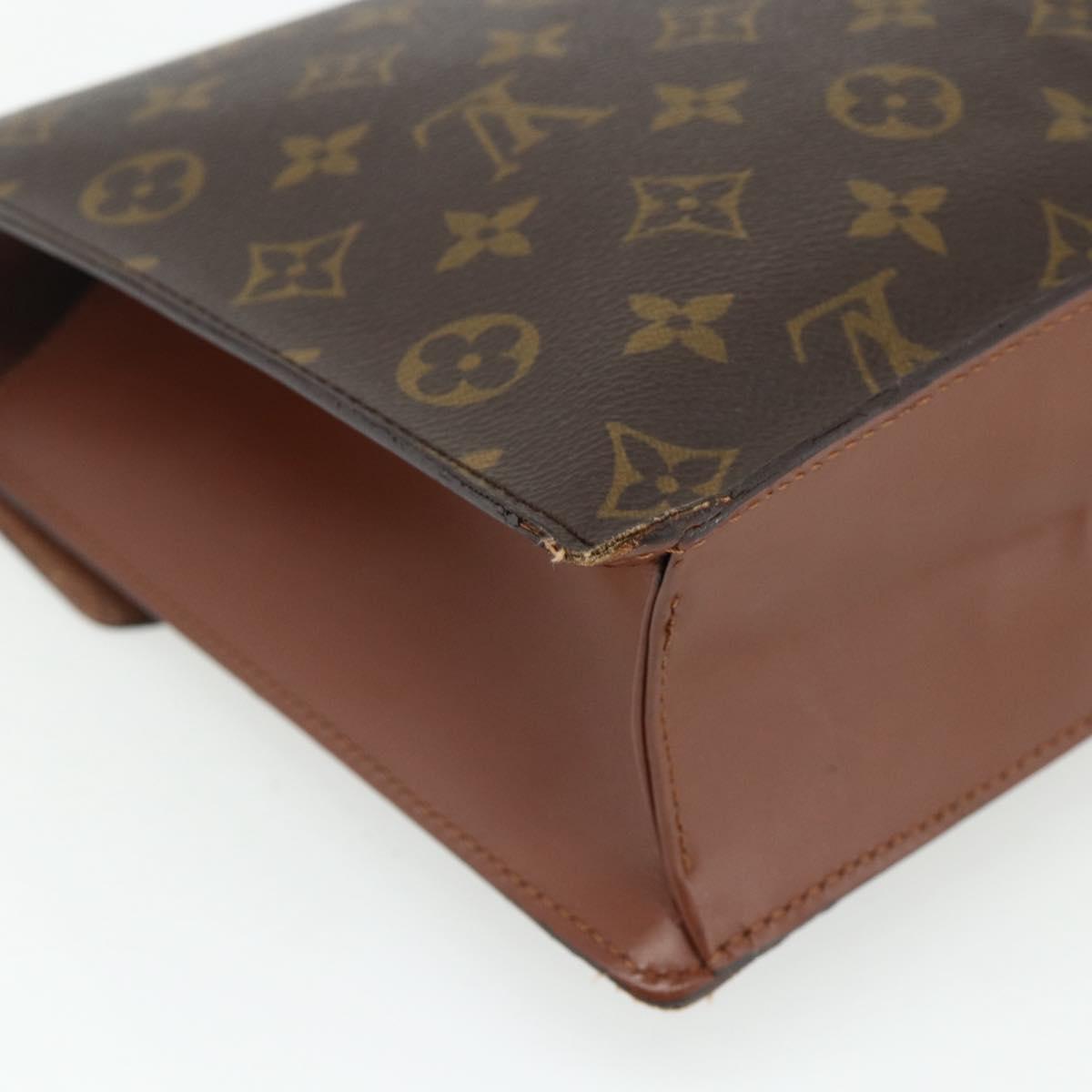 LOUIS VUITTON Monogram Monceau 28 Hand Bag M51185 LV Auth 177198