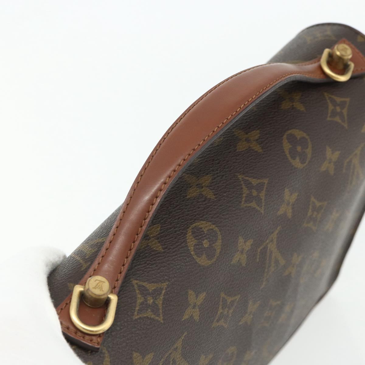 LOUIS VUITTON Monogram Monceau 28 Hand Bag M51185 LV Auth 177198