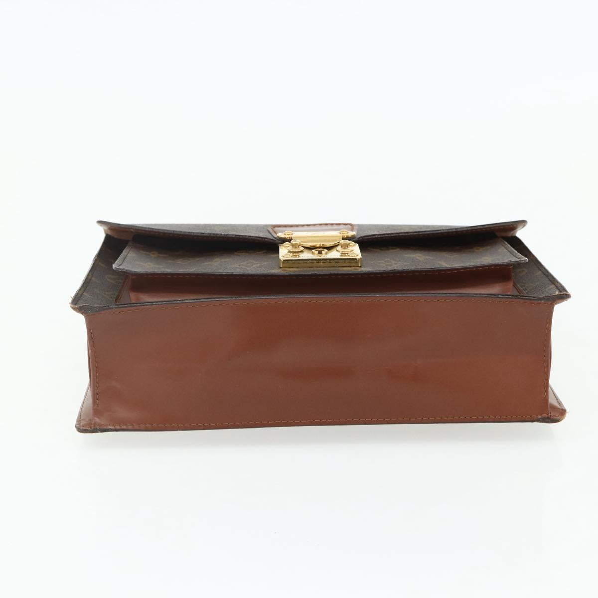 LOUIS VUITTON Monogram Monceau 28 Hand Bag M51185 LV Auth 177198