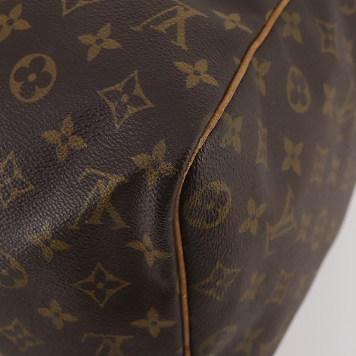 LOUIS VUITTON Monogram Sac Souple 45 Boston Bag M41624 LV Auth 177204