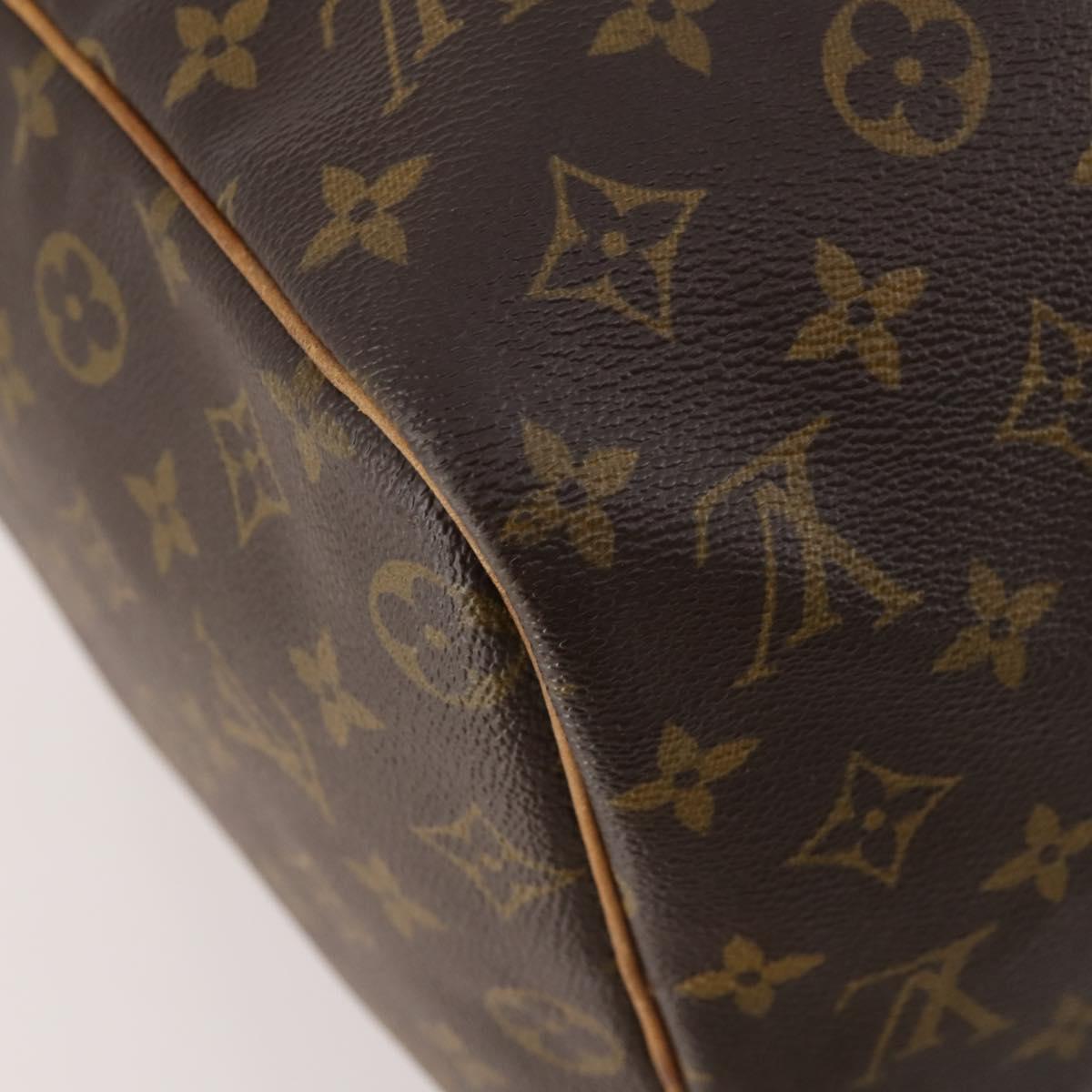 LOUIS VUITTON Monogram Sac Souple 45 Boston Bag M41624 LV Auth 177204