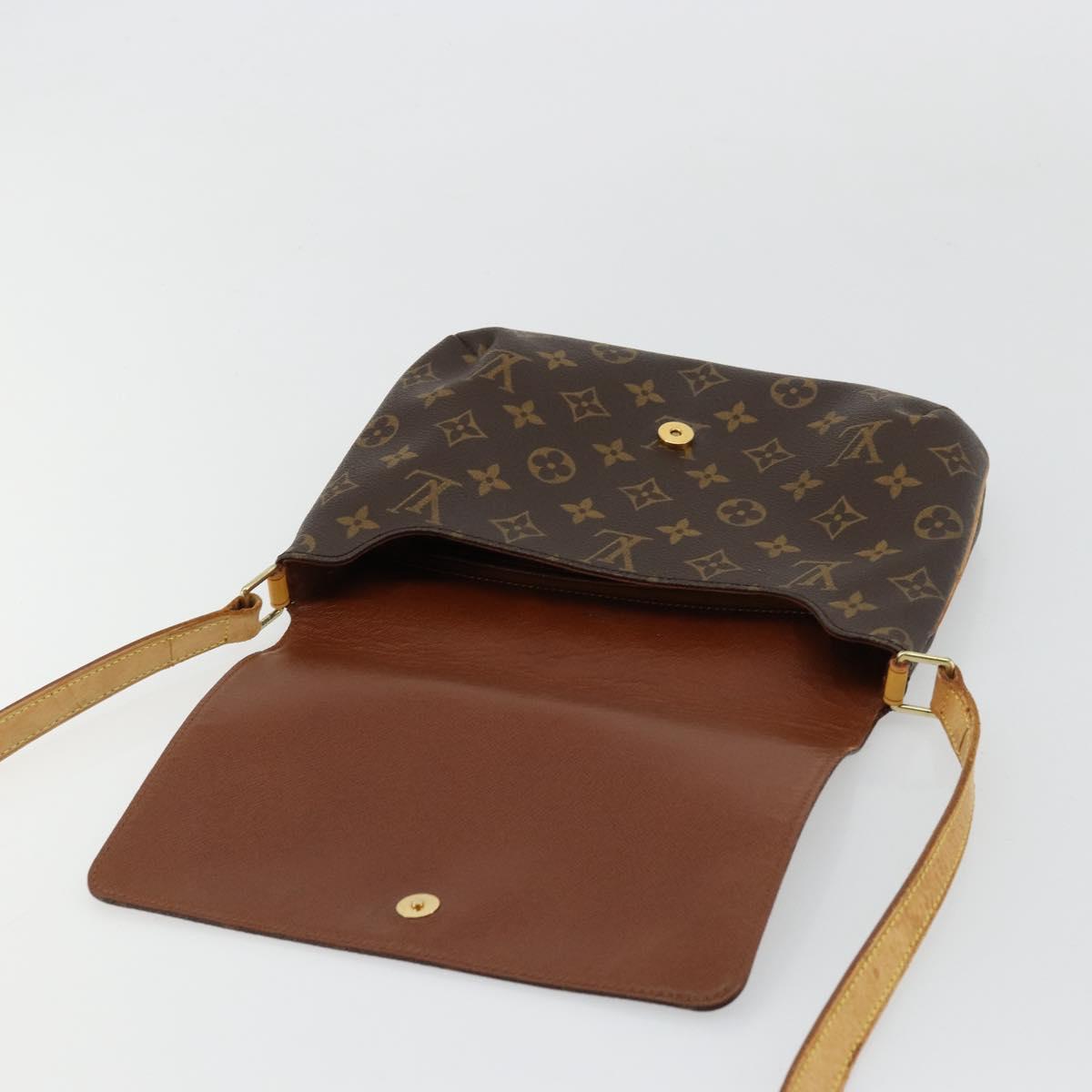 LOUIS VUITTON Monogram Musette Tango Long Strap Shoulder Bag M51388 Auth 177209