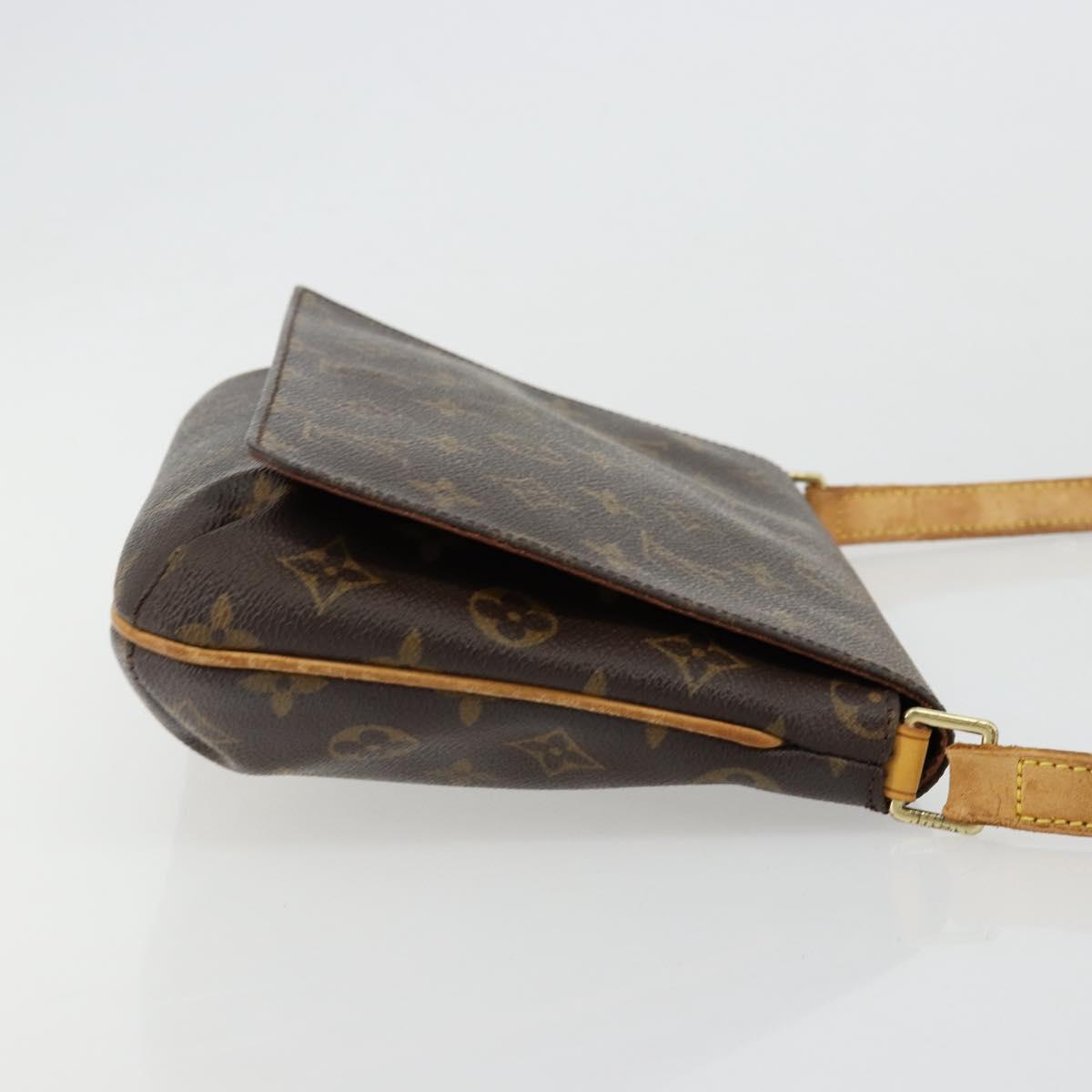 LOUIS VUITTON Monogram Musette Tango Long Strap Shoulder Bag M51388 Auth 177209