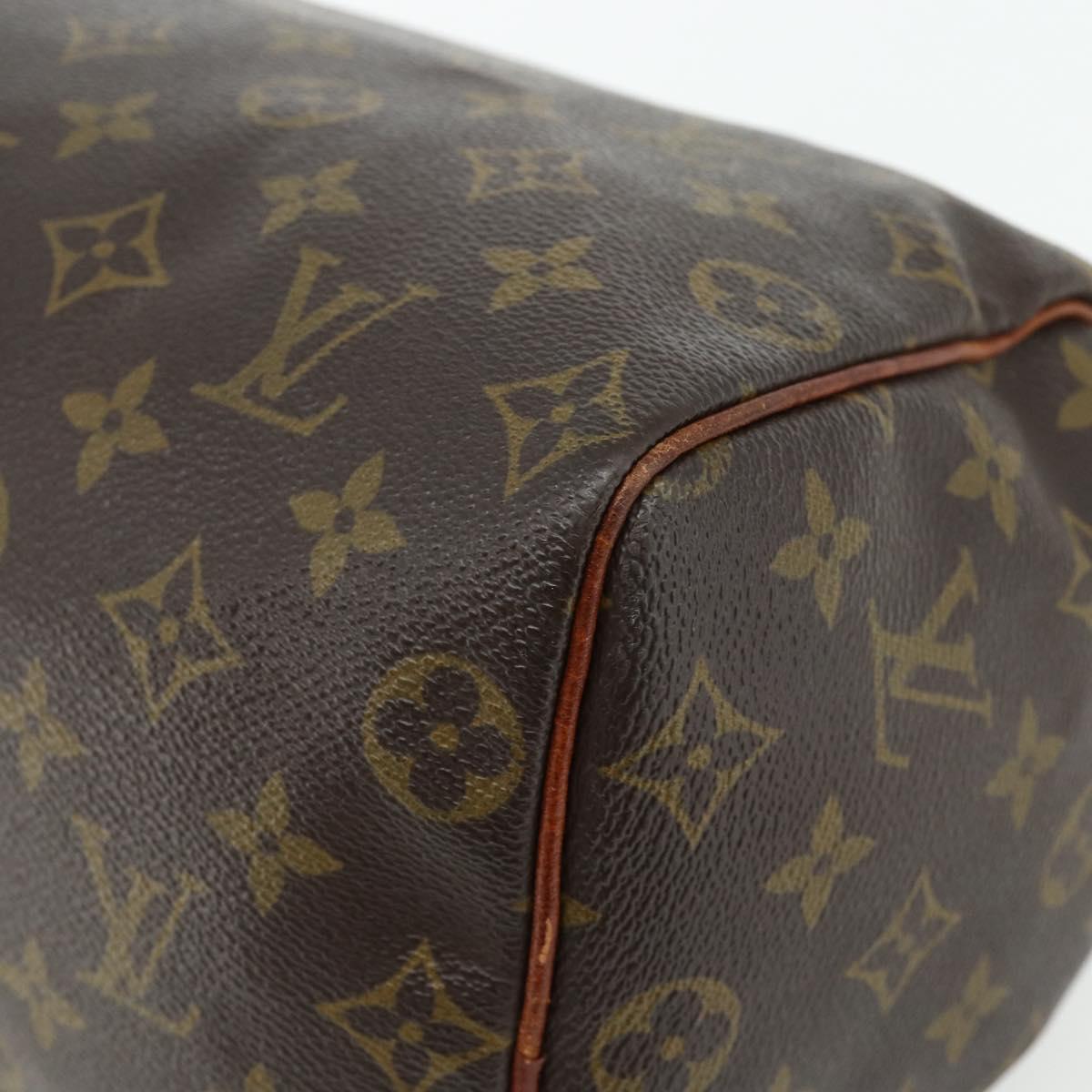 LOUIS VUITTON Monogram Speedy 25 Hand Bag M41528 LV Auth 177210