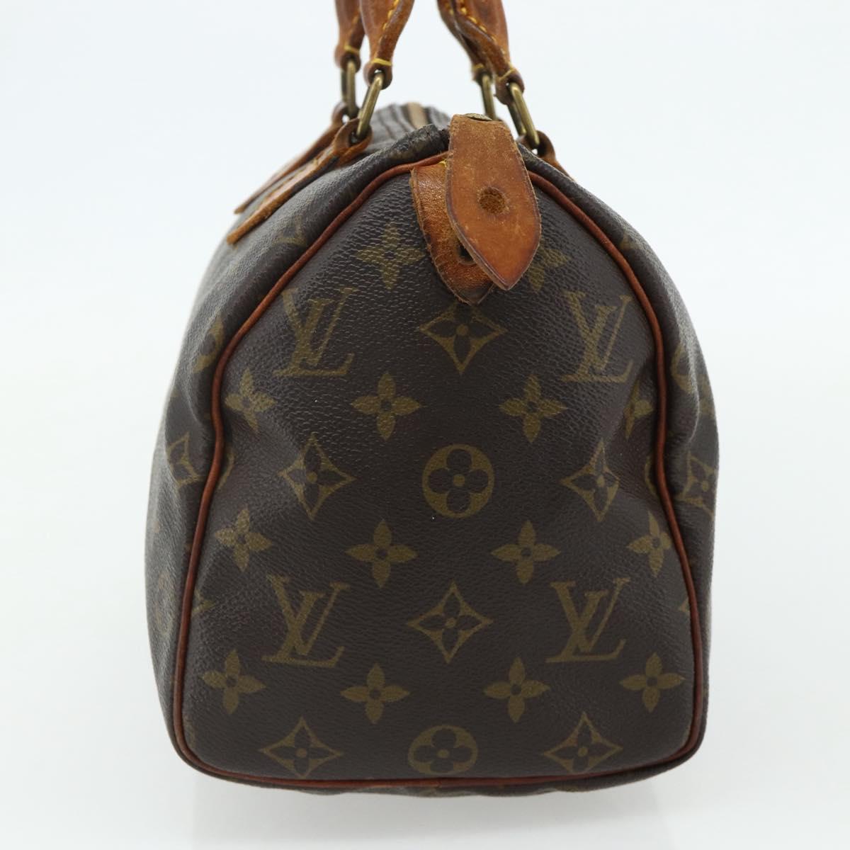 LOUIS VUITTON Monogram Speedy 25 Hand Bag M41528 LV Auth 177210