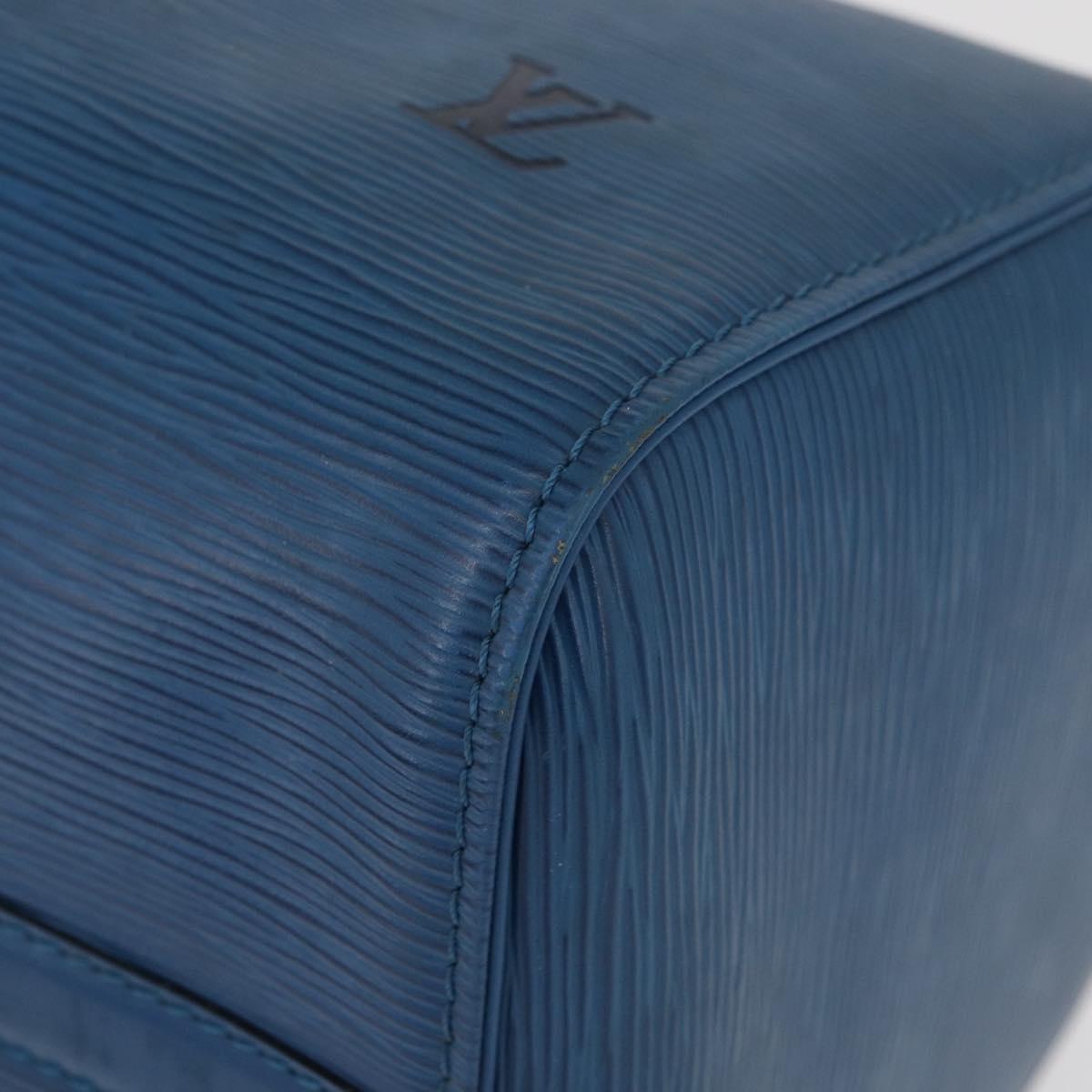 LOUIS VUITTON Epi Speedy 30 Hand Bag Toledo Blue M43005 LV Auth 177225A