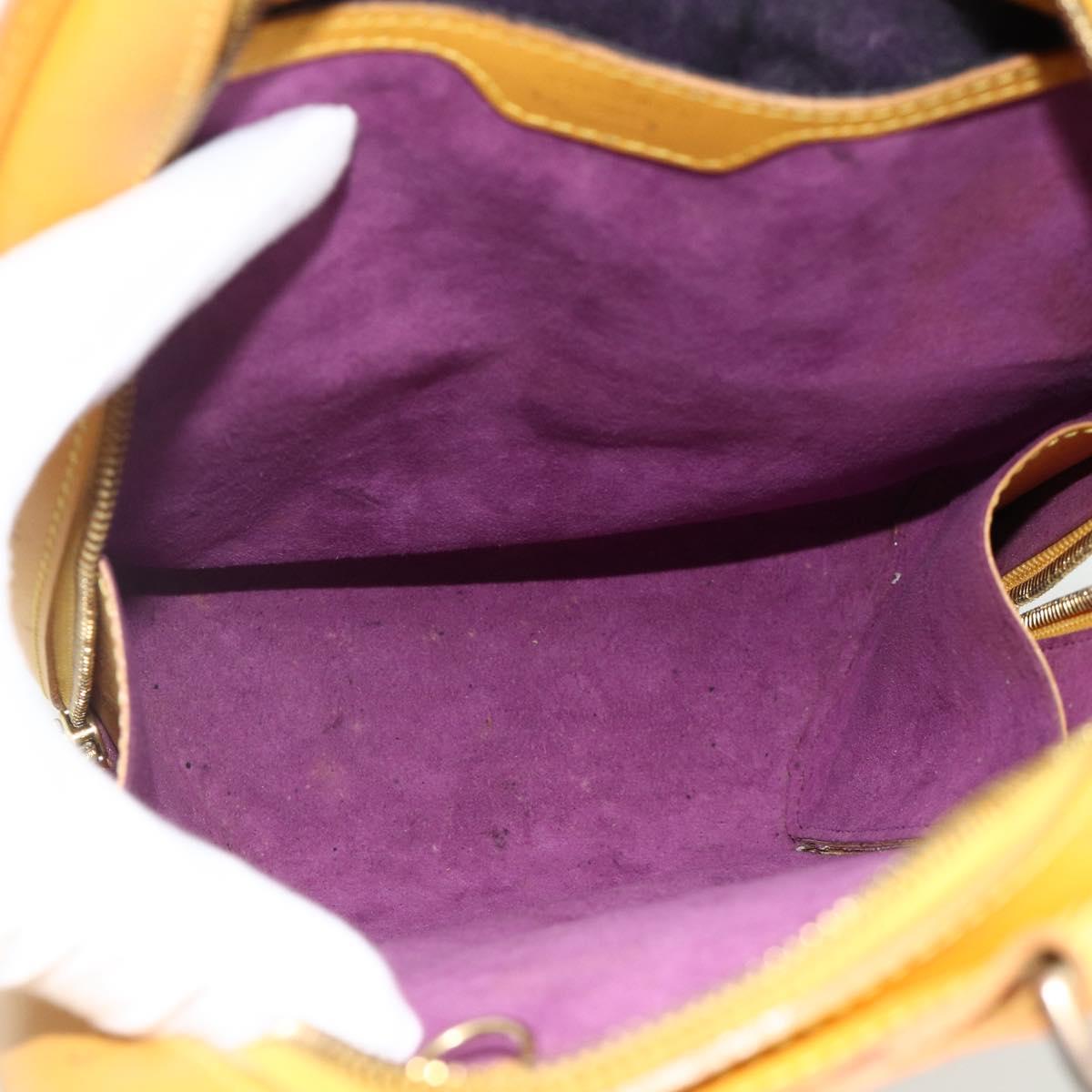 LOUIS VUITTON Epi Mabillon Backpack Yellow M52239 LV Auth 177227