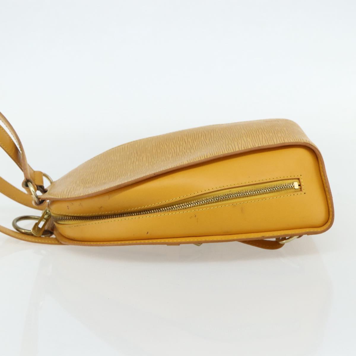 LOUIS VUITTON Epi Mabillon Backpack Yellow M52239 LV Auth 177227