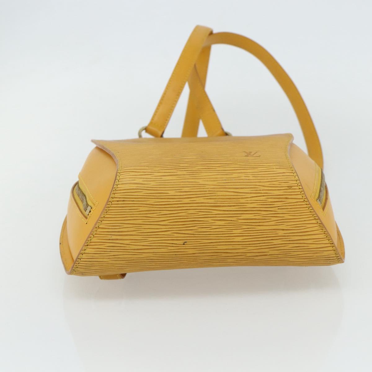 LOUIS VUITTON Epi Mabillon Backpack Yellow M52239 LV Auth 177227