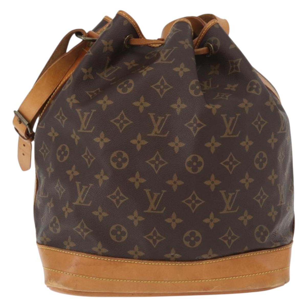 LOUIS VUITTON Monogram Noe Shoulder Bag M42224 LV Auth 177234