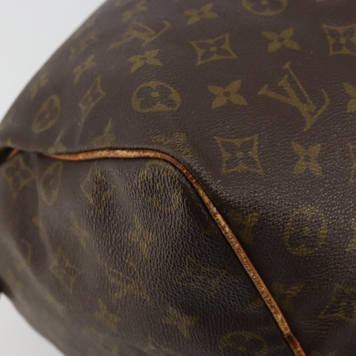 LOUIS VUITTON Monogram Speedy 35 Hand Bag M41524 LV Auth 177252