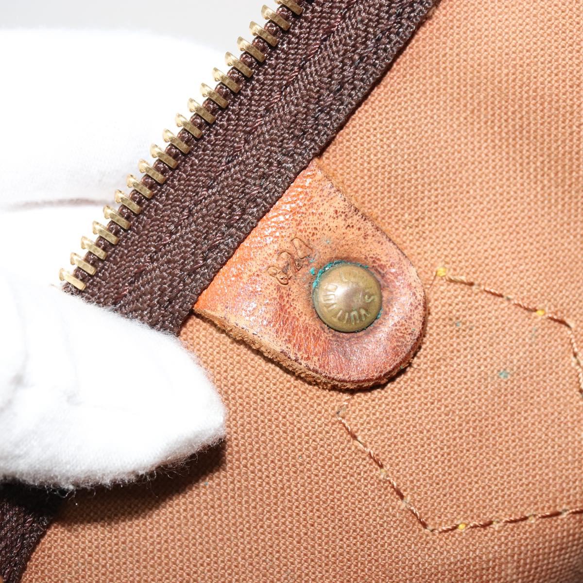 LOUIS VUITTON Monogram Speedy 35 Hand Bag M41524 LV Auth 177252