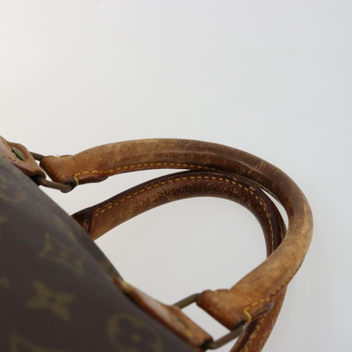 LOUIS VUITTON Monogram Speedy 35 Hand Bag M41524 LV Auth 177252