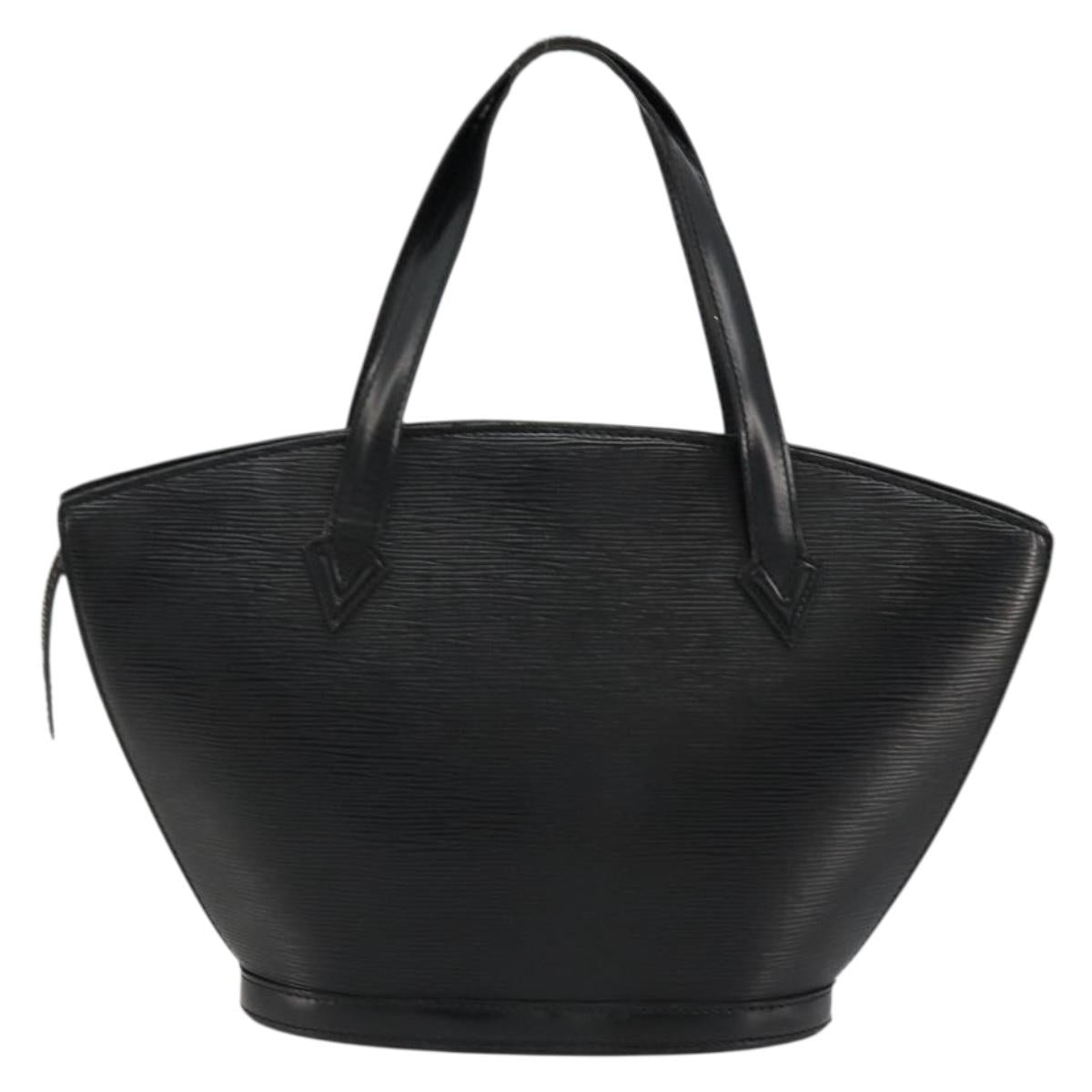LOUIS VUITTON Epi Saint Jacques Shopping Shoulder Bag Black M52272 Auth 177261
