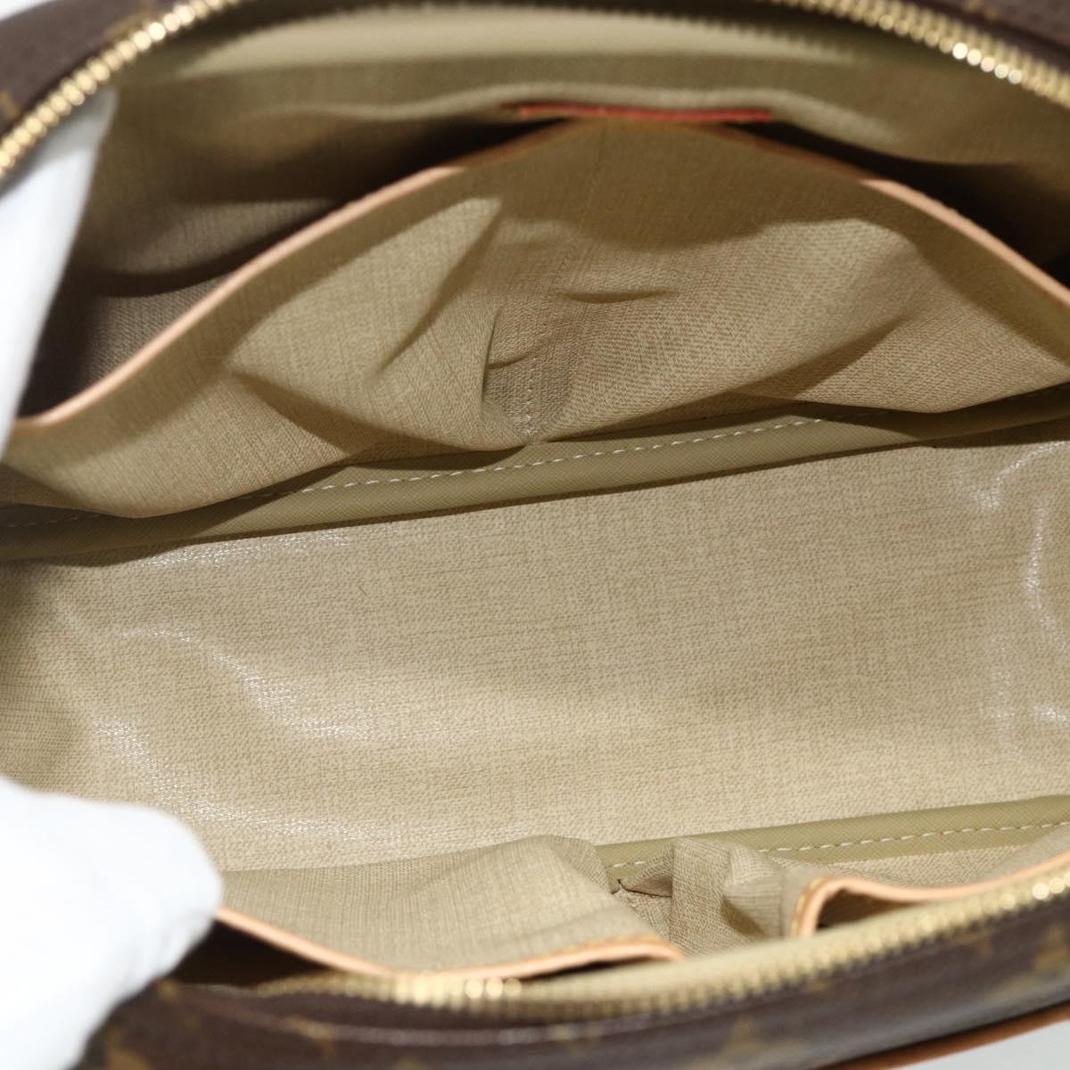LOUIS VUITTON Monogram Trouville Hand Bag M42228 LV Auth 177273A