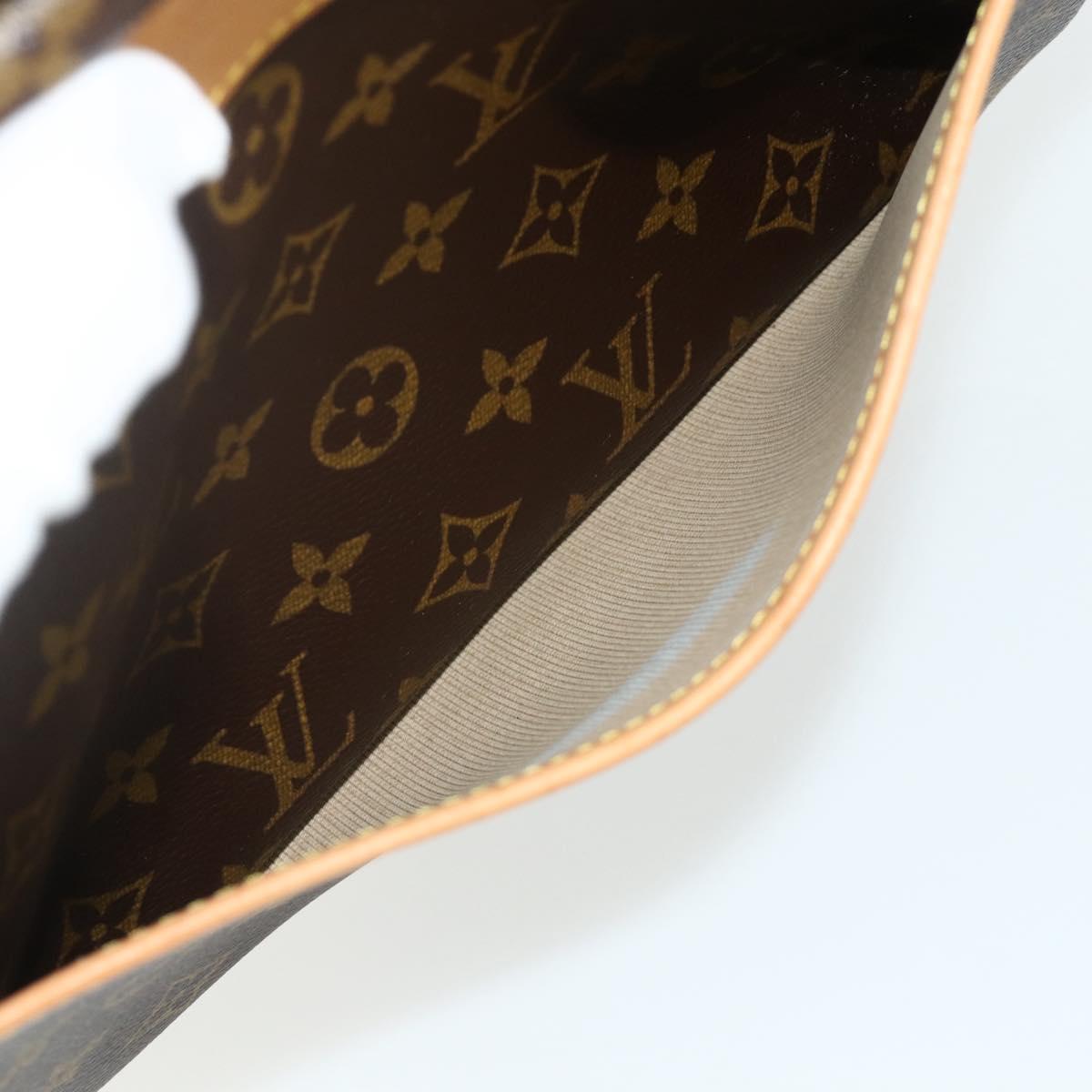 LOUIS VUITTON Monogram Trouville Hand Bag M42228 LV Auth 177273A