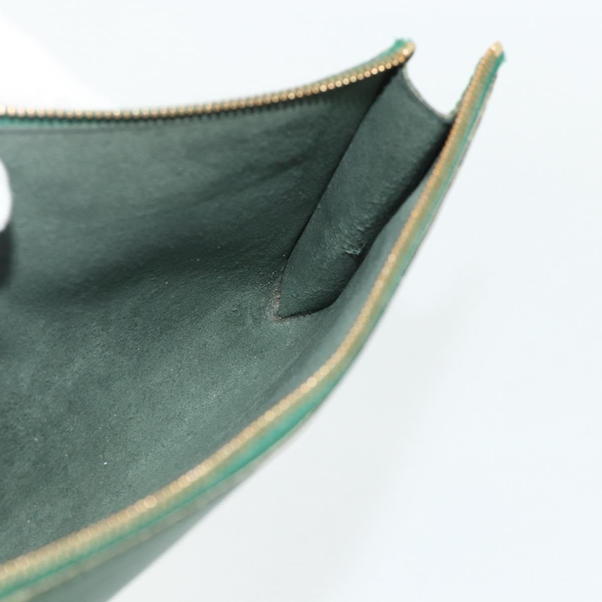 LOUIS VUITTON Epi Pochette Accessoires ¥ Pouch Green M52984 LV Auth 177295