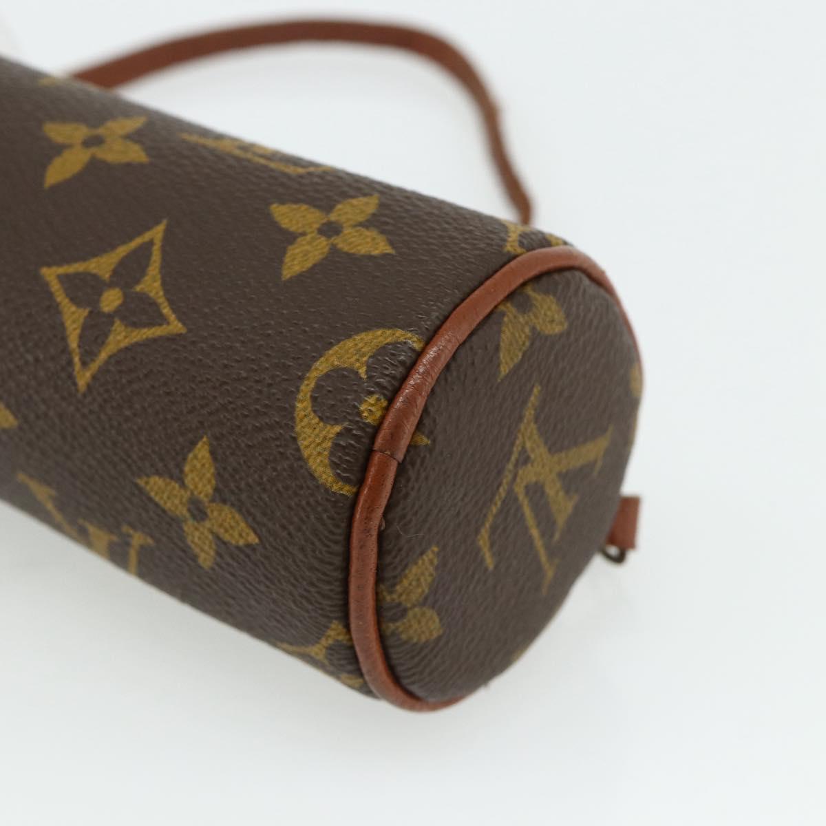 LOUIS VUITTON Monogram Papillon Pouch LV Auth 177296