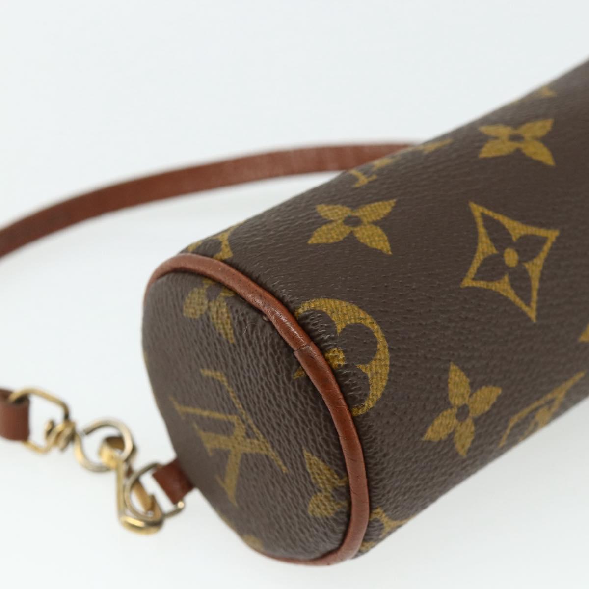 LOUIS VUITTON Monogram Papillon Pouch LV Auth 177296