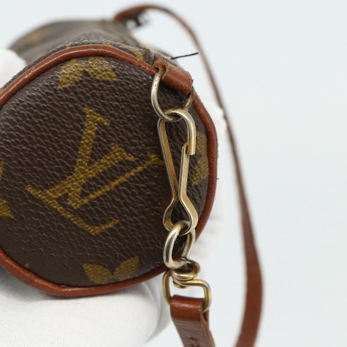 LOUIS VUITTON Monogram Papillon Pouch LV Auth 177296
