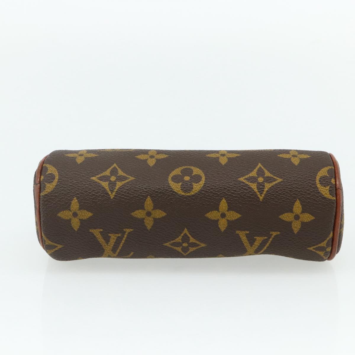 LOUIS VUITTON Monogram Papillon Pouch LV Auth 177296