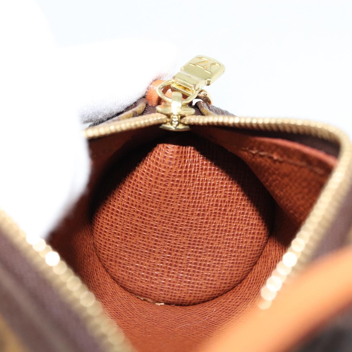 LOUIS VUITTON Monogram Papillon Pouch LV Auth 177297