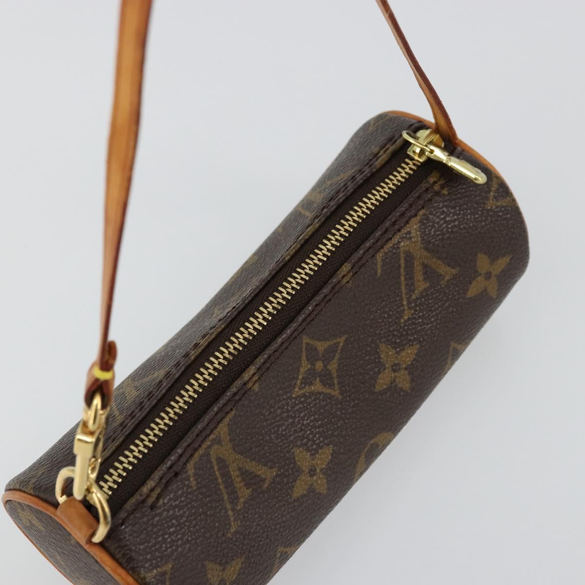 LOUIS VUITTON Monogram Papillon Pouch LV Auth 177297