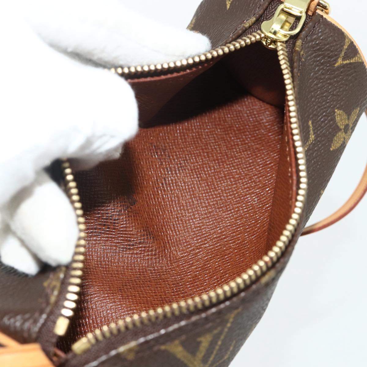 LOUIS VUITTON Monogram Papillon Pouch LV Auth 177300A