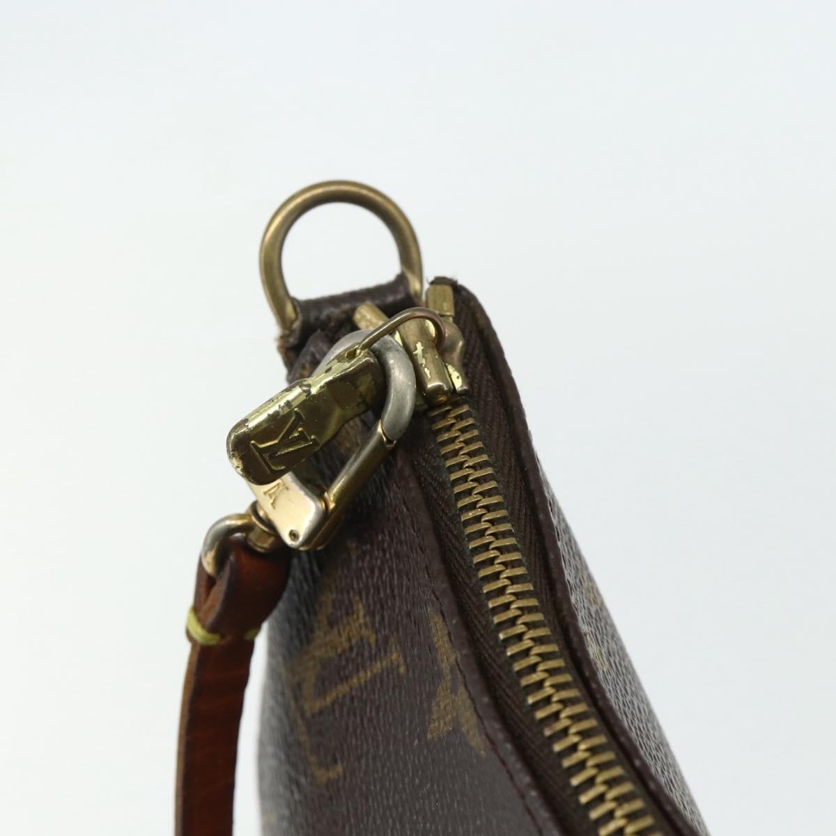 LOUIS VUITTON Monogram Pochette Accessoires Pouch M51980 LV Auth 177301