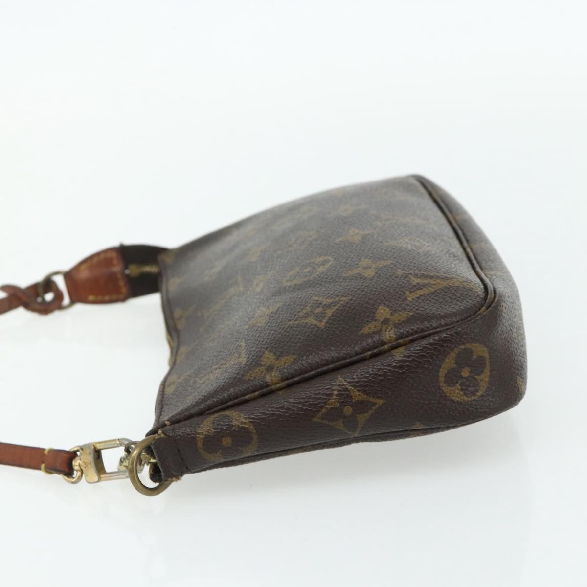 LOUIS VUITTON Monogram Pochette Accessoires Pouch M51980 LV Auth 177301