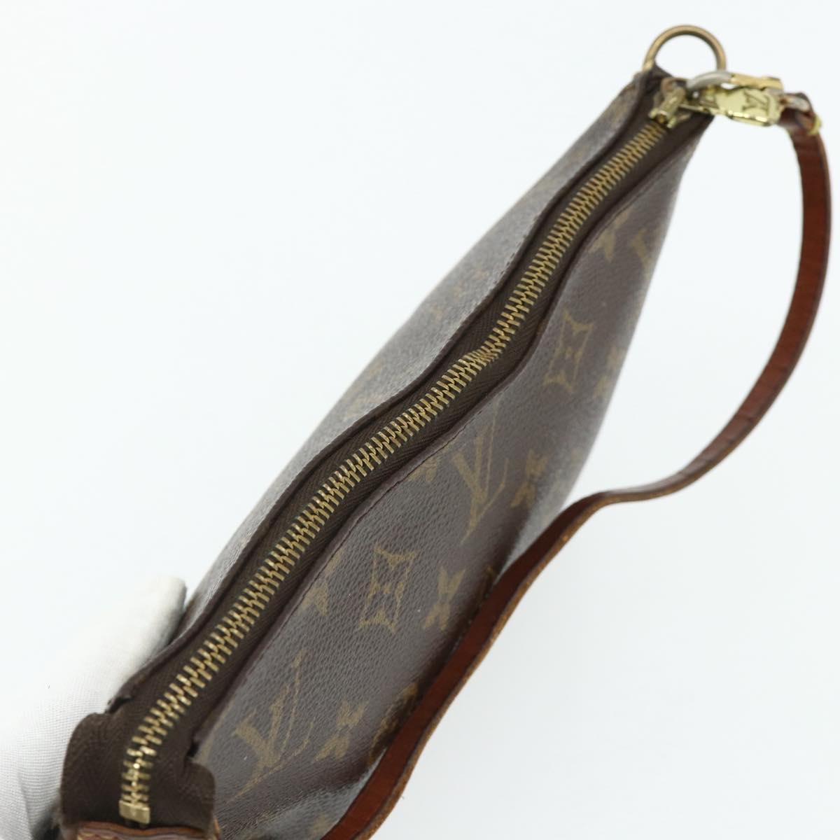LOUIS VUITTON Monogram Pochette Accessoires Pouch M51980 LV Auth 177301