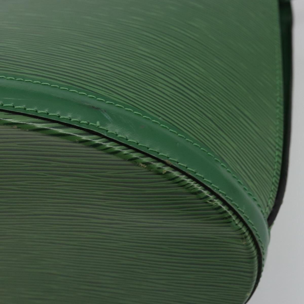 LOUIS VUITTON Epi Cluny Shoulder Bag Green M52254 LV Auth 177308