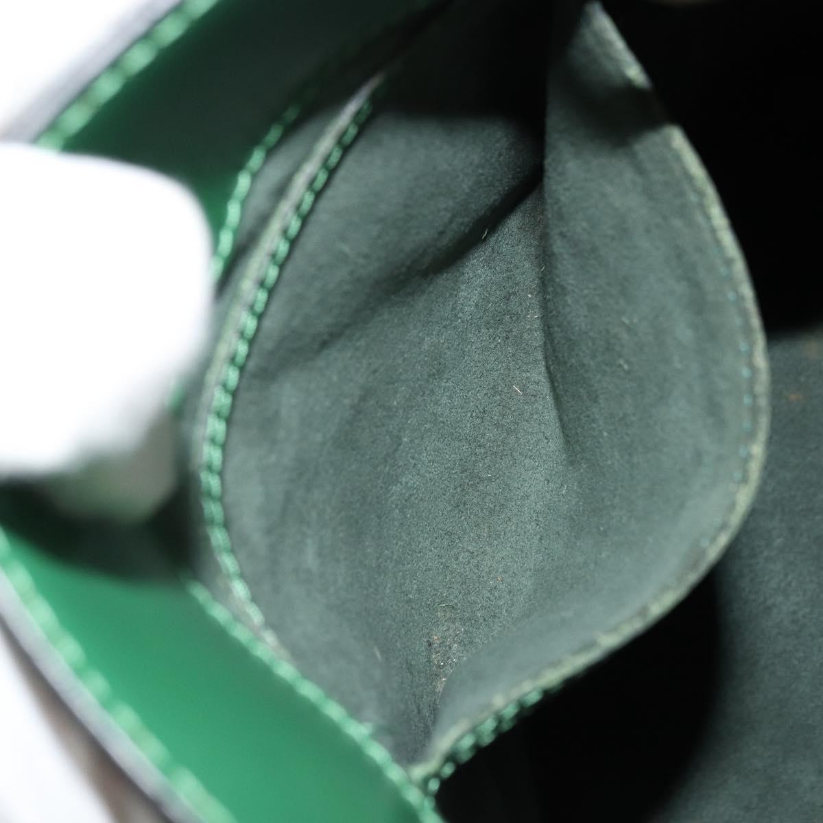 LOUIS VUITTON Epi Cluny Shoulder Bag Green M52254 LV Auth 177308