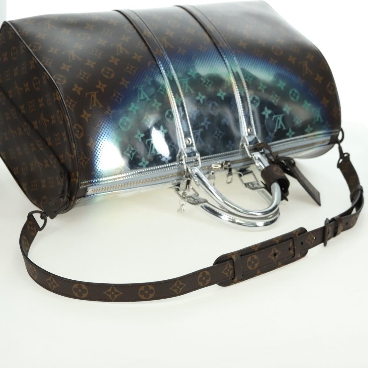 LOUIS VUITTON Metallic Nebula Keepall Bandouliere 50 Bag M23118 Auth 177343SAM